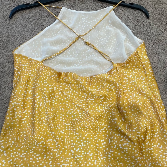 Express small satin cross back cami. NWT. - Picture 3 of 4